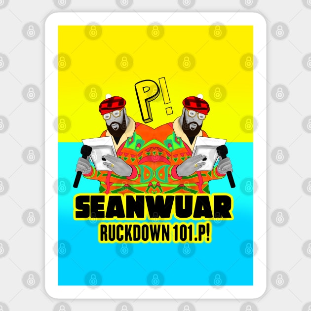 Seanwuar Sticker by speciezasvisuals